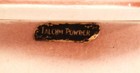 Antique Art Deco Nude Lady Talcum Powder Jar W sticker