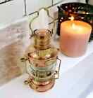 14  Brass   Copper Anchor Oil Lamp Maritime Ship Lantern Boat Light