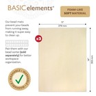 The Beadsmith Beading Mats Set     Double-sided  set Of 3   Beige   Brown 