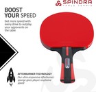 Ghost Performance Ping Pong Paddle - Expert Table Tennis Racket With Dual