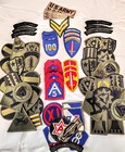 72  U s  Army Military Patches Collection Assorted Designs- Great Deal 