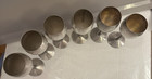 Vintage Godinger Wine Goblets Silverplated Set Of 6