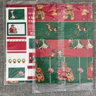 Vintage Christmas Wrapping Paper Bundle - Assorted Prints - Over 1  Pounds