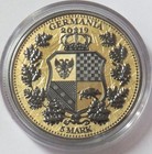 2019 Silver Germania 5 Mark Allegories 1oz 9999 Coin In Capsule