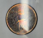 Toned 1976  800 Silver Proof South Africa Rand Coin In A Nnc Slab