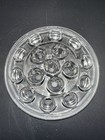 16 Hole Clear Glass Flower Frog 5   