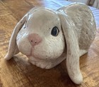Easter Bunny - Retro  Vintage White Holland Loop Ear  Rabbit 7    X 3 5    Figurine
