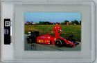 Enzo Ferrari   Signed Autographed Typed Note Postcard   Psa Dna Encased