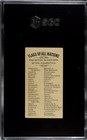 1887 Allen   Ginter Flags Of All Nations N9 Peru Sgc 3 5 Graded Tobacco Card 