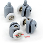 Shower Door Rollers  Set Of 8 Single Shower Door Runners wheels pulleys guides 2