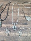 Vintage  925 Sterling Silver Jewelry Lot All Wearable Taxco Eagle Cross Set 93g 