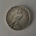 1923 Peace Dollar Hobo Nickel Carved Skull Lady Liberty Silver Souvenir Coin