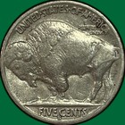1936-s Buffalo Nickel Almost Uncirculated Au Coin  51252