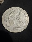 1871 Seated Liberty Silver Dollar  1