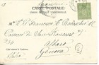 1900 Turkey Constantinople France Shoe Dealers  Post Office Levant
