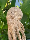 Unique Octopus Carved Wooden Statue Carving Carved Octopus Skull 