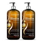 Rosemary Castor Biotin Shampoo   Conditioner 16oz Hair Thickening Sulfate Free