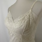 Vintage Munsingwear Camisole Cami Creamy Off White Floral Lace Size 34