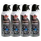 Falcon Dust-off Electronics Compressed Gas Duster  10 Oz  pack Of 4  8  12 