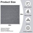 20pcs Carpet Floor Tiles 20  X 20   Commercial Carpet Square With Positioning   
