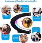 Magnetic Levitation Floating Globe With Led Light  Office Decor  Levitating G   