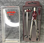 Rotring Convex Compass Set W  Case Made In W  Germany Drafting Set - Brand New