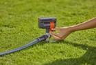 Zoommaxx Adjustable  Oscillating Sprinkler Metal Spike  Up To 2300 Sq Ft