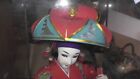 Large Asian Doll Japanese Japan Woman Kimono Fan Hand Made Vintage Rare Antique