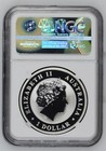 Berlin World Money Fair  1 Kookaburra 2017 Australia 1oz Silver Coin 70 Fr Ogp