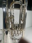 Yamaha Yep-321s Bb Euphonium Silver Plated Yellow Brass W  Case Used