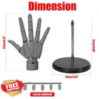 Artist Manikin 1 1 Right Hand Model Pvc Poseable Gray