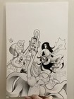 Adventure Time  4 Original Comic Art Cover 11x17 By Matt Lesniewski
