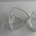 Joyjolt Barware 2 Whiskey Glasses  Angular Design 10 Oz Rare Design New Set Lot