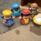 Fisher Price Little People Christmas Nativity Manger Set Animals   People Lot 12