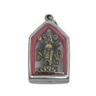 Lord Ganesha Standing Lotus Wealth Jar Hindu Amulet Pendant Stainless Case  7