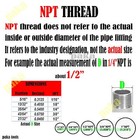 5pc- 3 8  Hose Barb X 3 8 Male Npt Brass Pipe Fitting Npt Thread Gas Fuel Water