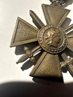 Original Ww1 French Army Croix De Guerre Medal Award - 1914-1917