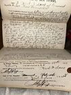 Antique New Hampshire Land Deeds Fred   Perley Lane Genealogy Merrimack County