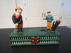 Vintage Birdie Putt Cast Iron Golf Mechanical Reproduction Coin Bank - Video