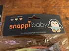 Lot Of 6 - Snappi Cloth Diaper Fastener Cloth Diapers Replace Diaper Pins