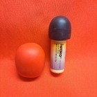 Kokeshi Daruma Eraser Collectible Art Toy Pompon Size Plastic Used