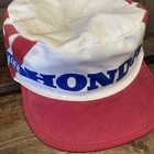 Vintage 80s Honda Racing Team Hat Japan Jdm Follow The Leader Signed Motley Crue