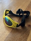Doggles Originalz Dog Goggles Yellow Iridescent Lenses Medium Large Eyewear