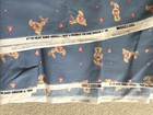 Heart Bunny Overall Past   Presents  For Daisy Kingdom Vtg 1994   7135 3 Yards