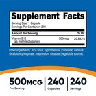 Nutricost Vitamin B12 Supplement  500mcg  240 Capsules - Methylcobalamin  Vegan