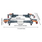 Heavy Duty Mobile Base Universal Stand 1500 Lbs Capacity For Tools   Machines