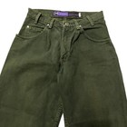 Vintage 90s Levis Silver Tab Baggy Jeans Mens Size 28 31 Dark Green Denim Rare