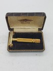 Vintage Milord Gillette Gold Razor Made In Usa Double Edge
