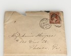 Set Of 4 Us Civil War Era Covers 1862-1864 2c   3c Stamps Philadelphia Postmarks
