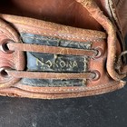 Vintage Nokona Catcher s Mitt Cm59 R Throw Pro Line Professional Model Usa Made